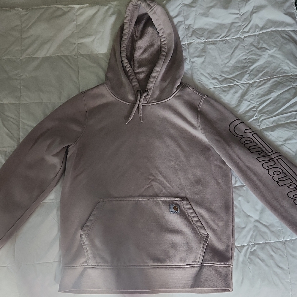 Carhartt Men's Taupe Hoodie Sweater